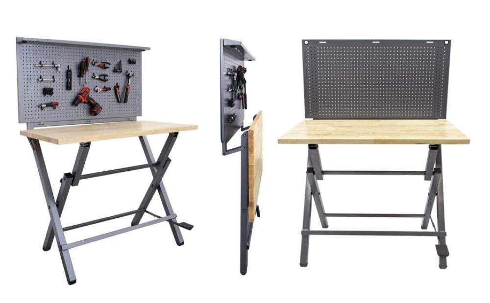 Железный стол для инструментов - 90 фото