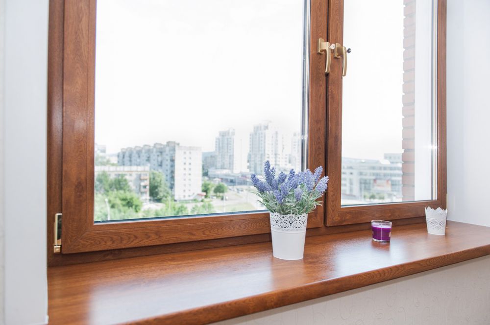 пластиковые окна под дерево